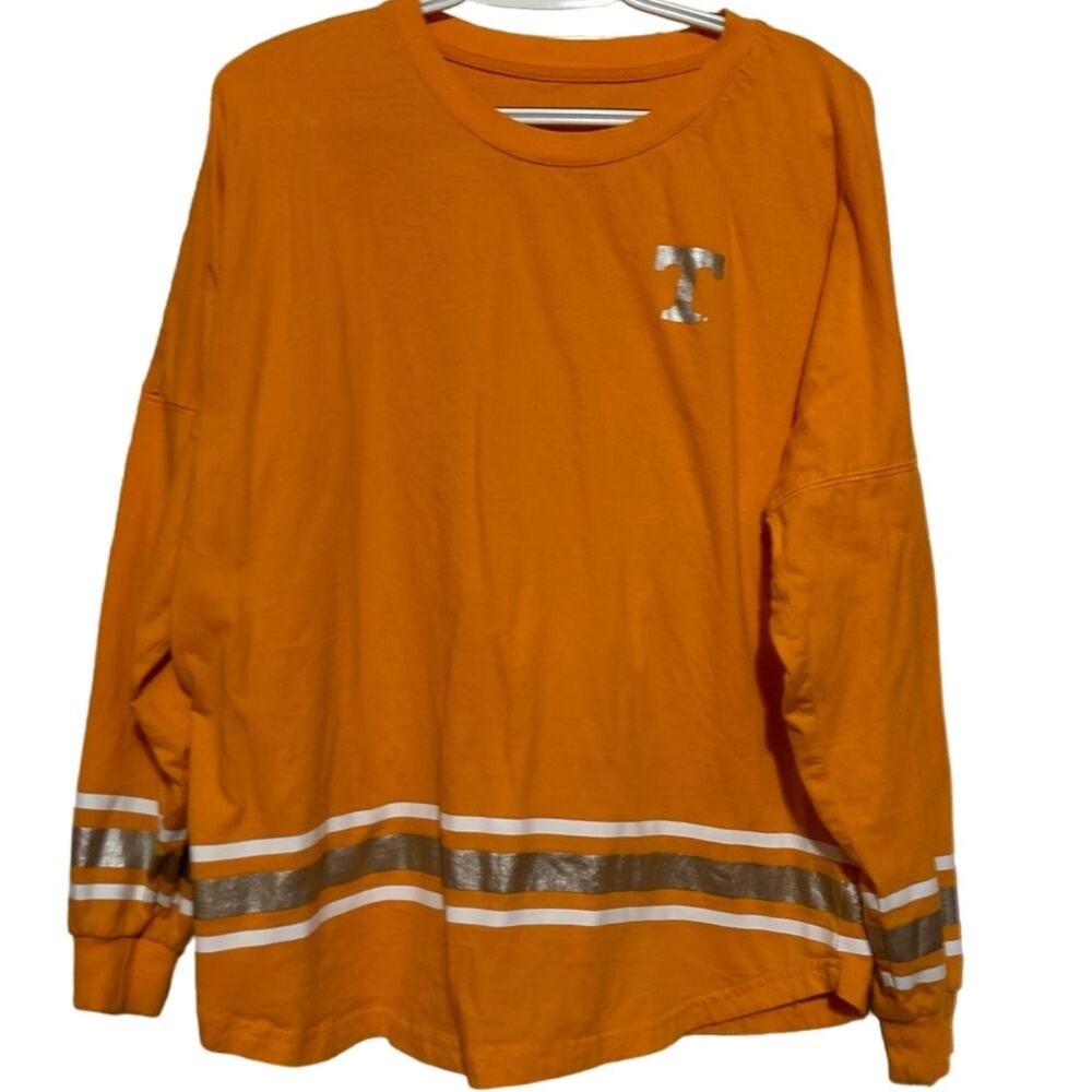 Colosseum Women's Tennessee Orange Vols Long Sleeve T-Shirt Size L‎